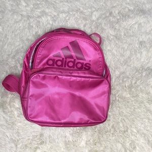 Adidas pink mini backpack